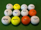 assorted golf balls